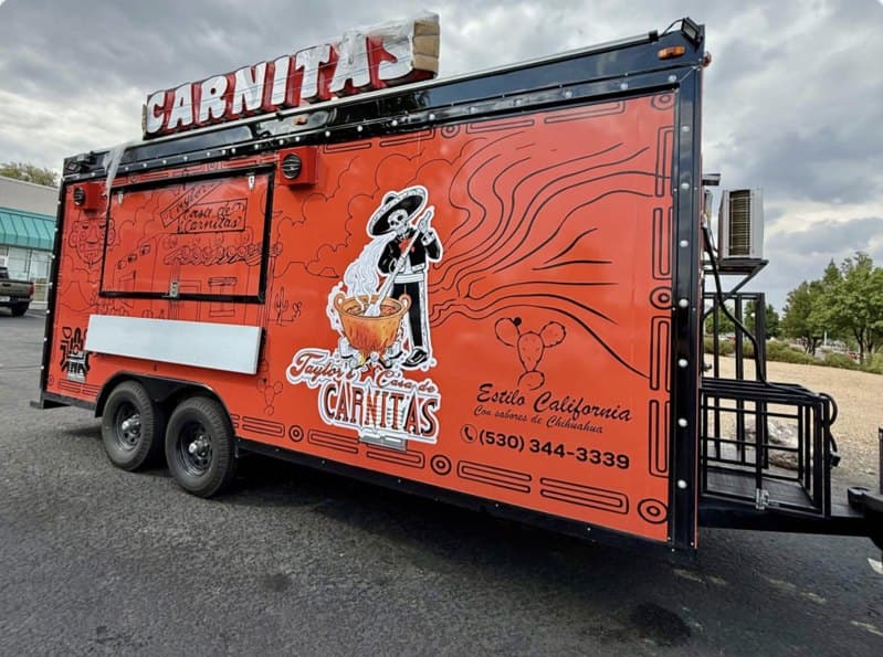 Carnitas Specialty Trailer — Custom build for traditional Mexican cuisine