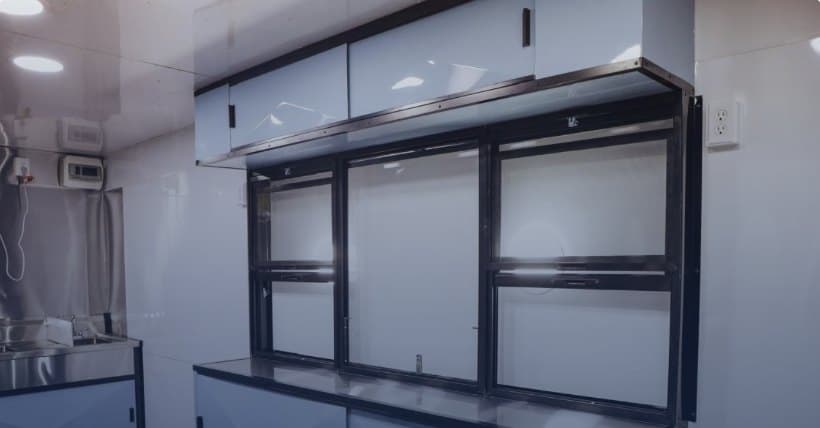 Custom Service Window Design